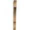 Ekena Millwork Balboa Traditional Smooth Bracket, Western Red Cedar, 3 1/2"W x 38"D x 42"H BKT04X38X42BOA01SWR - alternate 3